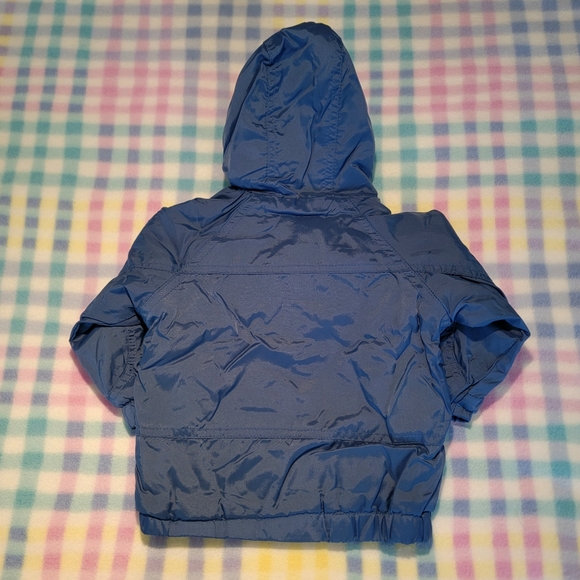 CHEROKEE ♡ Navy Long Sleeve Zip Hooded Soft Warmly Lined Coat Jacket 3-6M - Picture 10 of 16